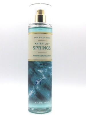 BATH & BODY WORKS WATER LILY SPRINGS FRAGRANCE MIST BODY SPRAY 8 FL OZ |  eBay