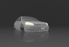 1/10 Scale Chevy Impala LS Body Shell