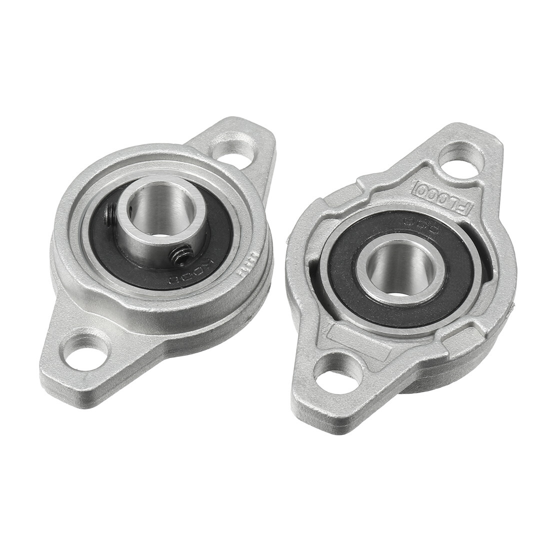 8Pcs KFL001 12mm Zinc Alloy Self Aligning Pillow Block Flange Bearing Rhombic Bearing Housing - View #5