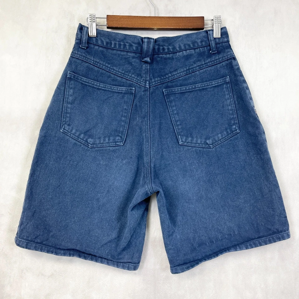 VTG 90s Nuovo Country Seat Womens Denim Shorts Size 11/12 High Rise Retro Summer - Image 2 of 4