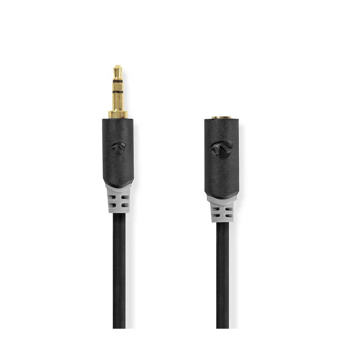 Câble Audio Jack 3.5mm Stéréo Antitorsion 1m Nedis