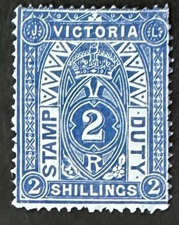 VICTORIA AR37 Lovely Mint No Gum Issue