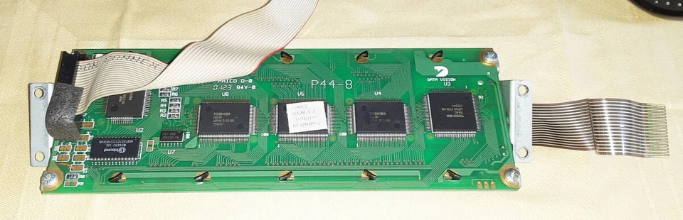 KORG D1600/D1600MKII DISPLAY DATA VISION TOUCH PANEL P44-8 WORKING - Image 4 of 4