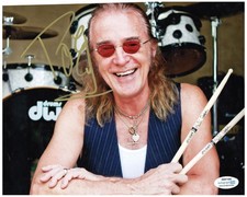 Roger Earl Signed Autographed 8x10 Foghat Drummer Photo ACOA