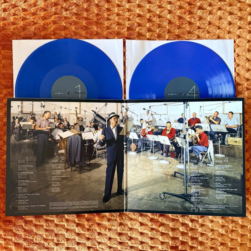 Frank Sinatra - Ultimate Sinatra 2LP Blue Vinyl Target Exclusive NEW - Image 3 of 3