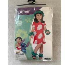 Spirit Halloween Lilo Lilo Stitch Girls Halloween Costume Size Toddler 3T-4T