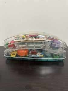 Clear Unisonic Model 6900 See Thru Telephone Phone 80’s Retro *Parts Only*