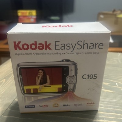 Kodak EasyShare C195 14MP Digital Camera Purple (Open Box) READ