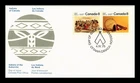 Dr Jim Stamps Canada Indians of the Subarctic Setenant Pair First Day Cover