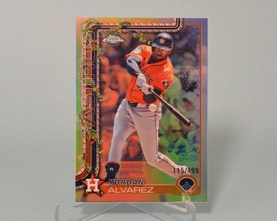 Yordan ALVAREZ 2025 Topps Holiday Refractor /499