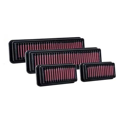 K&N High-Flow Ersatz Luftfilter rechteckig 33-3160 4er Set für BMW