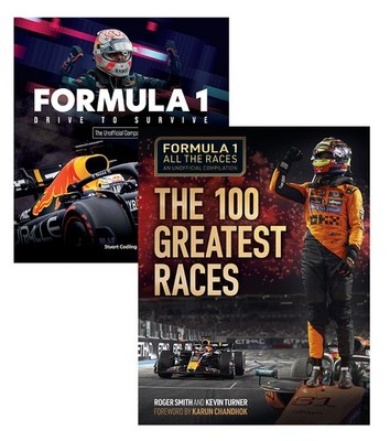Formula 1: Drive to Survive & The 100 Greatest Races 2 Book Set
