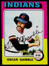 1975 Topps #213 Oscar Gamble - POOR