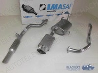 Imasaf Auspuffanlage Komplett für Ford Maverick 2.7 TD 1993-1996 | 5-TüRer
