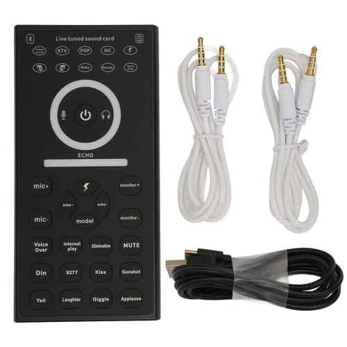 Mini Voice Changer Device Multi Sound Effects Plug And Play Handheld Live So SPC