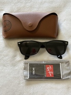 New Ray Ban RB 2132 901 WAYFARER Sunglasses Ray Ban 55mm Italy Unisex Glasses