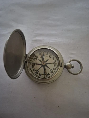 VTG WW2 WITTNAUER US Army Military Pocket Compass