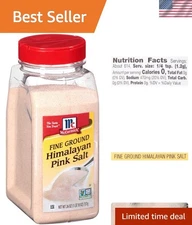 26 oz Fine Ground Himalayan Pink Salt in Non-Breakable Bottle - Gourmet Flavor