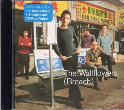 THE WALLFLOWERS - Breach  (UK CD, 2000)  SEALED ~ old stock ~ Bonus trk + CD-ROM