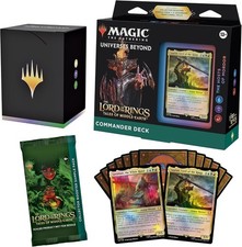 MTG The Hosts Mordor LOTR Commander Deck, nuovo/sigillato
