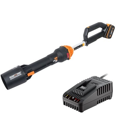 Worx Laubbläser Set 20V mit 4.0 Ah Akku und Ladegerät WG543E