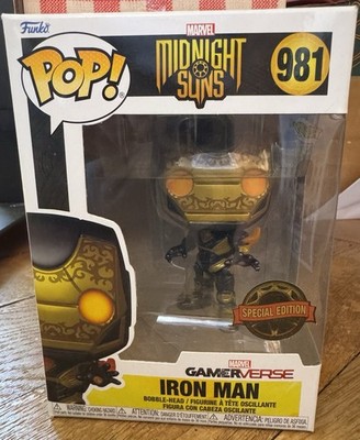 Funko Pop 981 Iron Man Midnight Suns Special Edition Gameverse Marvel
