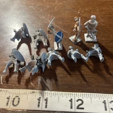 Metal Miniatures Loose Figures D&D Lot Of 10 Citadel Collection Heritage&Mythril