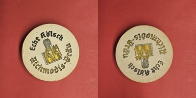 Richmodis-Bräu Echt Kölsch Brauerei Bierdeckel Bier