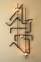Wandteelichthalter Metall MIX4 Wandkerzenhalter 73Cm Teelichthalter Kerzenhalter