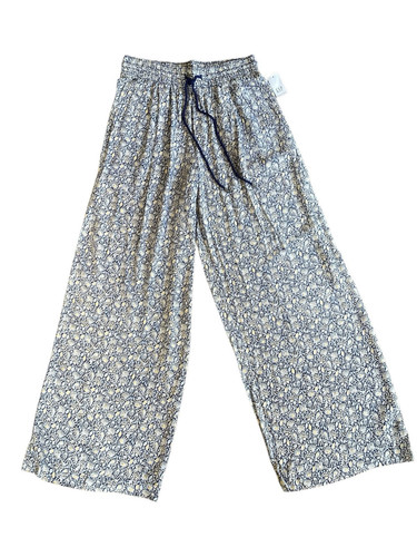 NEW GAP Wide Leg Women’s Floral Paisley Comfy Drawstring Pants Size Small NWT