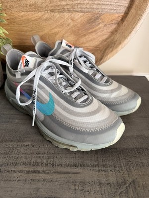 Nike Air Max 97 OG Off-White The 10 Menta Wolf Grey AJ4585-101 Sz 9 