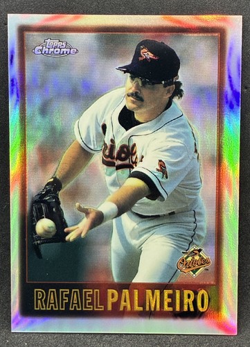 Rafael Palmeiro #54 1997 Topps Chrome card