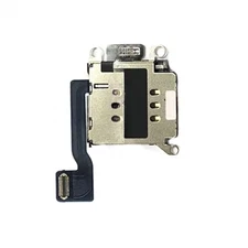 Dual SIM Card Slot SIM Card Tray with Cable Reader Flex Cable for iPhone 13 y