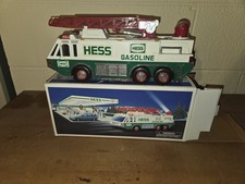 Hess Emergency Ladder Truck 1996 Vintage Gasoline Toy Collectible Rare New