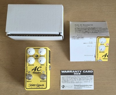 Xotic AC Booster V2 From Japan