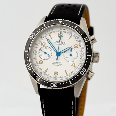LONARES - LANDERON 51 - CHRONOGRAPH - MANUAL WINDING - WRISTWATCH - SAPPHIRE ...