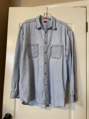Levi s Vintage Blue Denim Red Tab Loose Fit Y2K Outdoor Workwear Western Size XL