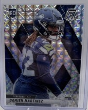 2025 Panini Mosaic Damien Martinez #360 RC Seattle Seahawks SP