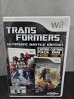 Activision Transformers Ultimate Battle Edition Combo Pack Nintendo Wii 2013 CIB