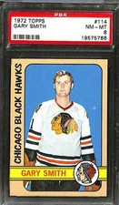 1972 TOPPS #114 GARY SMITH PSA 8 NM-MT 19575786 