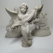 Ready to Paint Nativity Replacement Pieces Angel Begger Wiseman Christmas Figure