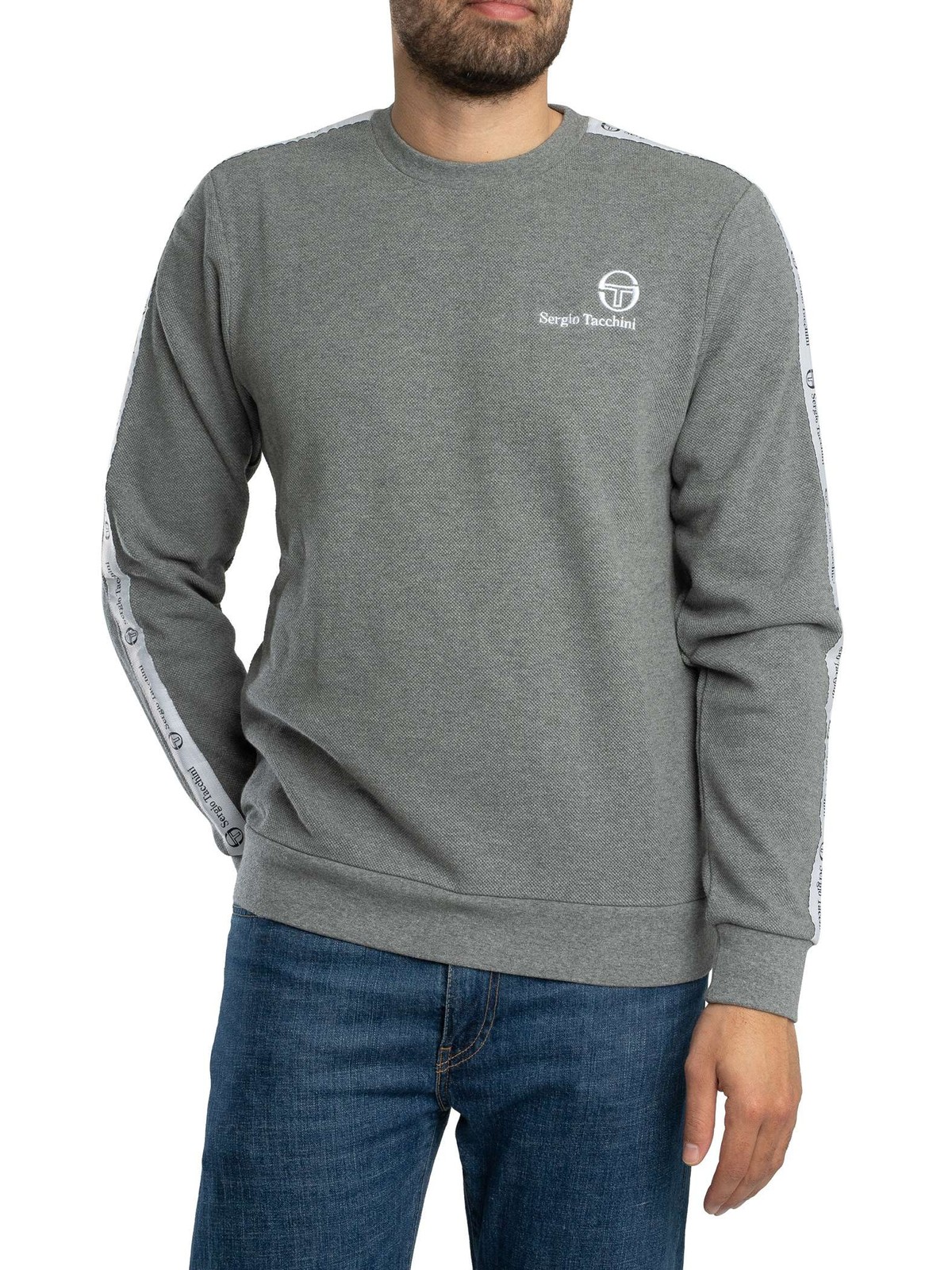 Sergio Tacchini Mens Delman Sweatshirt Brown 11190₽