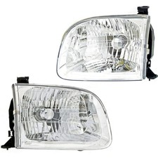Headlight Set L/R for Toyota Sequoia 01-04 Tundra 00-04 Clear Lens RXY1558