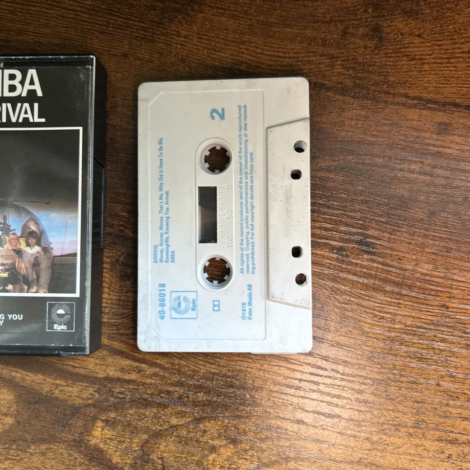 ABBA - Arrival (1976) Epic cassette tape UK tested excellent condition  - Image 3 of 4