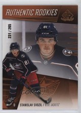 2023 Upper Deck SP Game Used Authentic Rookies Bronze /265 Stanislav Svozil 1r1g