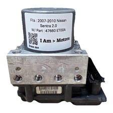 Refurbished Abs Brake Pump Module 2007 - 2010 Nissan Sentra 2.0l  47660 Et00a