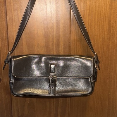 Coach Y2K 2001 Vintage Shoulder Leather Bag 7784 Hamptons East