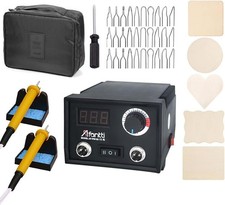 Pyrography Machine Professional Wood Burning Pen Tool Kit Station Set 200-800  C