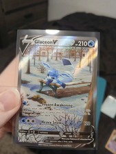 Glaceon V  175/203 SWSH07: Evolving Skies Holo NM - PSA 10 likely - 0 whitening on eBay