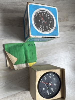 DDR Tacho 100mm VEB Beierfeld - OVP & Anleitung - Wartburg Barkas Robur LKW
